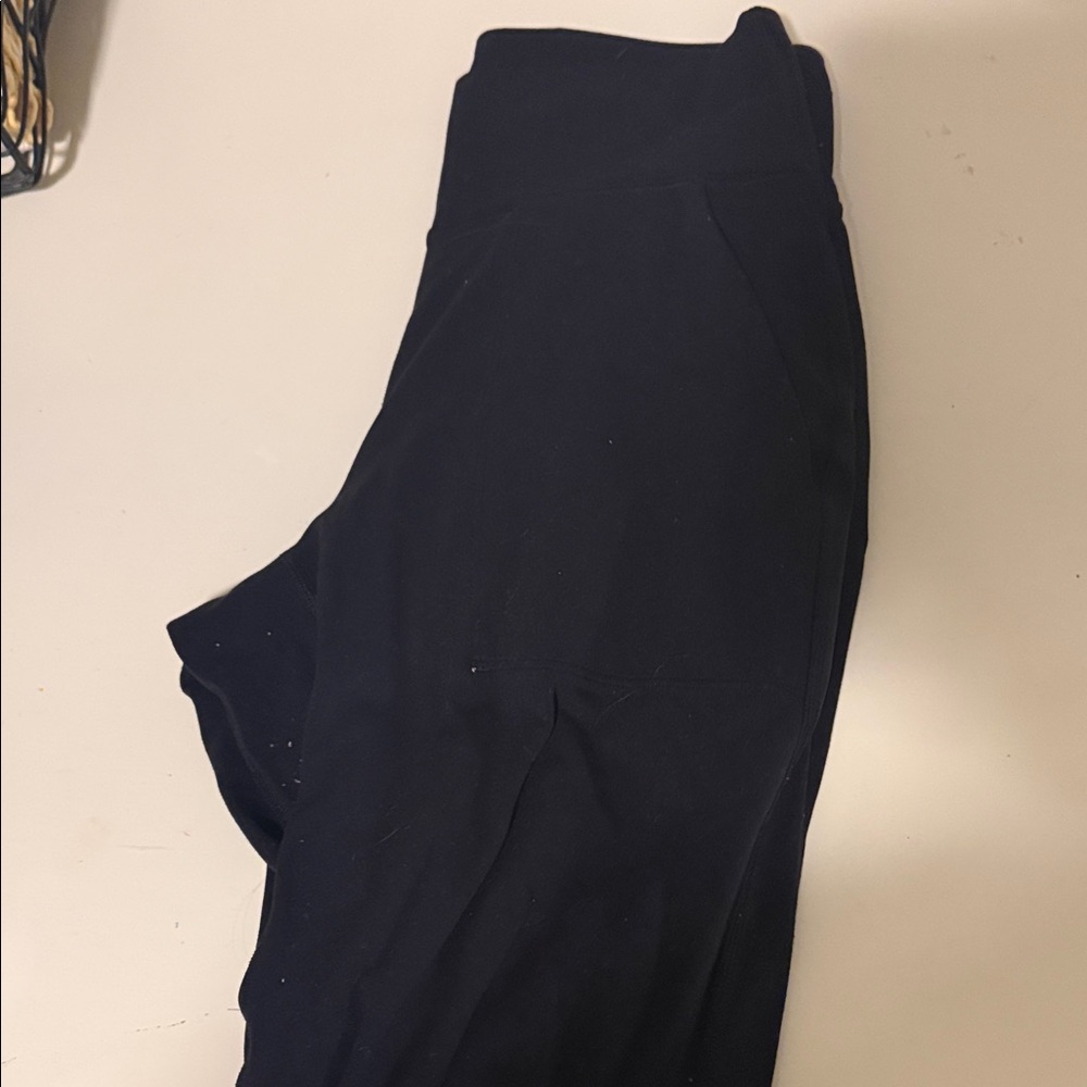 Black lululemon align joggers